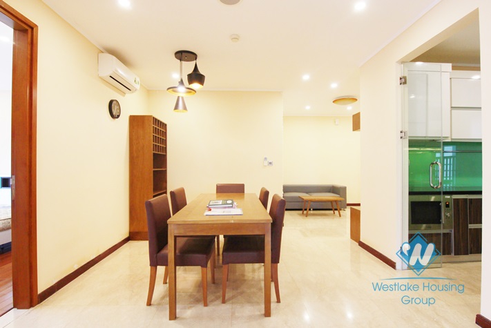 A charming and luxury 3 bedroom apartment for rent in Ciputra Compound